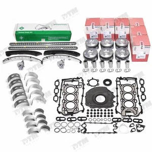 Engine Overhaul Rebuild Kit For Jaguar Land Rover Range Rover 3.0L Gas AJ126 V6 - Picture 1 of 16