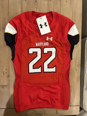 Camiseta Under Armour Maryland Terrapins Armourgrid Outlaw #22 para hombre L roja UF030JM Foto 1 de 2