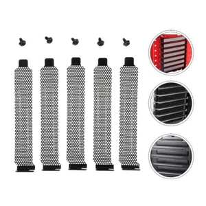 5pcs PCI Slot Cover Dust Filter Blanking Plate Standard Case Vented Slot Covers - Afbeelding 1 van 15