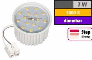 Led Modul 7Watt für Ersatz für GU10 / MR16 Lampen Step Dimmer flache Einbautiefe - Bild 1 von 1