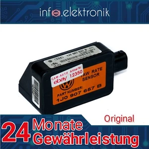 Drehratensensor ESP Sensor 1J0907657B⭐ 2 JAHRE GARANTIE ⭐VW AUDI Tested 100% OK✅ - Picture 1 of 2
