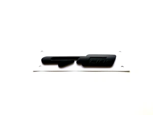 OEM Style Matte Black Kia GT Line Badge Rear Trunk Side Emblem Cerato Stinger - Picture 1 of 4