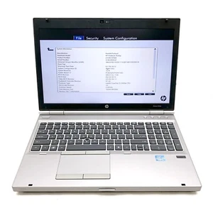 HP Elitebook 8560p 15.5" FHD Intel i5-2450M 2.50 GHz 16GB 256GB Bad Batt No OS - Picture 1 of 7