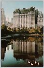 New York City Vintage Postcard The Plaza Hotel