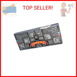 SUPERHIT100GM Super Hit Incense, Case of 6/100 GM, Black - Picture 1 of 2