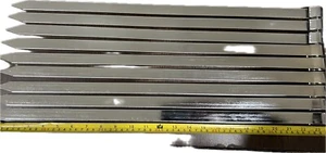 9 Stück Adana Kebab Sis 60cm Lang 2cm Breit 2mm Dick Mangal Schampura Köfte - Bild 1 von 1