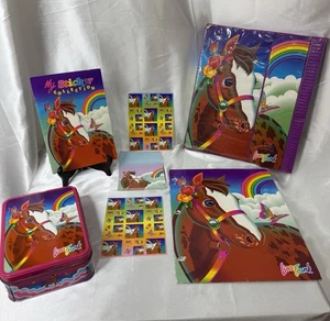 Vintage1990s LISA FRANK Horse Butterfly Rainbow Chaser LOT - Picture 1 of 24