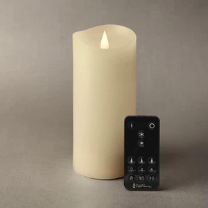 Flameless LED Candles with Remote Control, 3"x 7"Flickering 3D Moving Flame B... - Picture 1 of 3