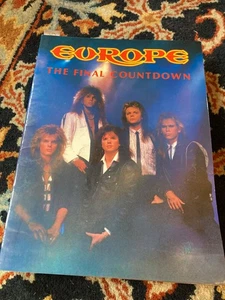 Europe The Final Countdown Songbook 1986 Book NOS ship tomorrow - Picture 1 of 2