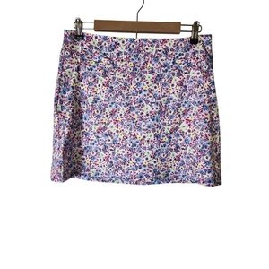 TEK GEAR bunte Blumen Aktiv Golf Outdoor Sportbekleidung Skort Rock Gr. M - Bild 1 von 8