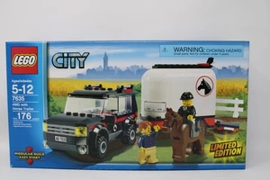 Lego City 7635 4x4 con remolque para caballos - Edición limitada - Caja EX sellada de fábrica - Imagen 1 de 7