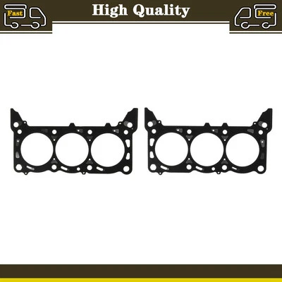 2 прокладки головки блока цилиндров для левой и правой стороны двигателя подходят для Ford E-150 Econoline 2000 года выпуска - Изображение 1 из 4