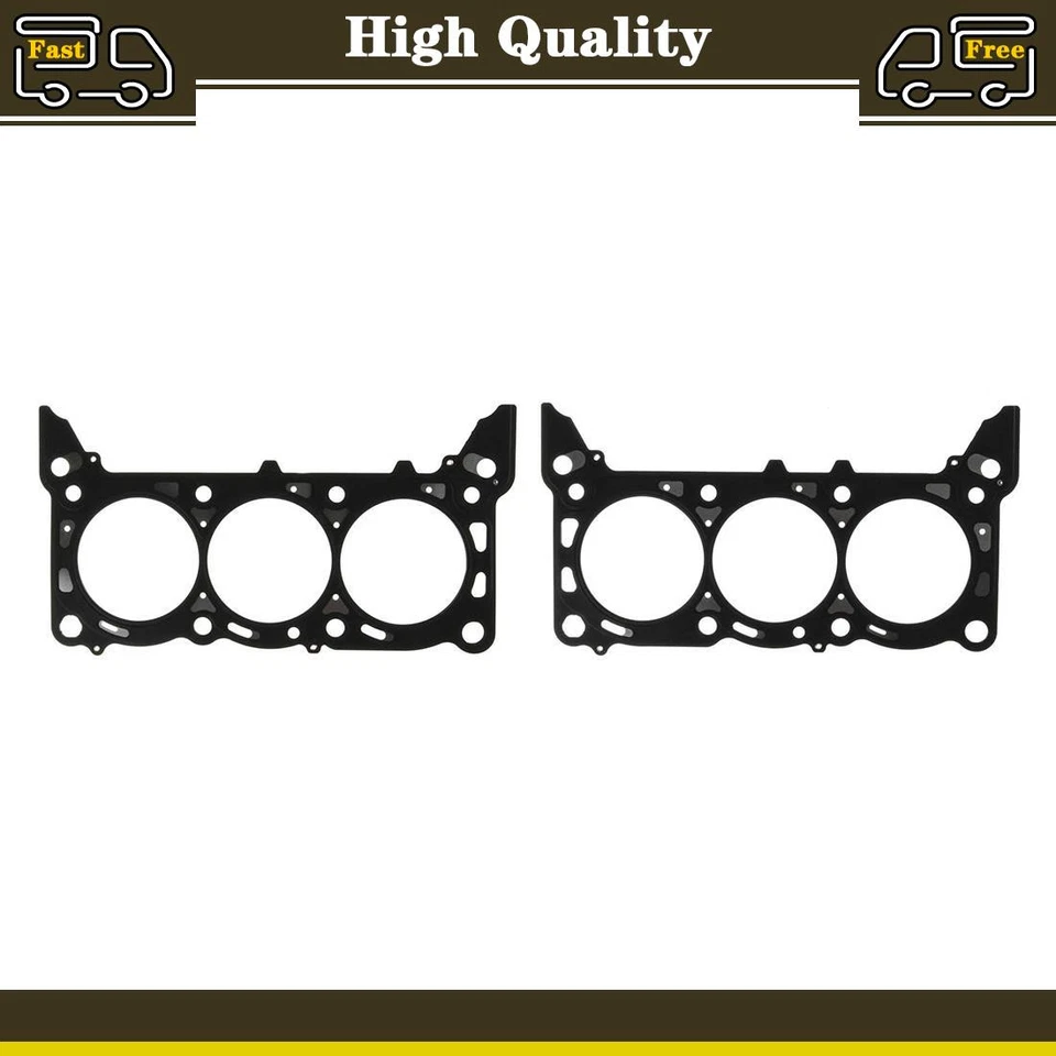 2 juntas de culata de motor izquierda derecha para Ford E-150 Econoline 2000 Foto 1 de 4