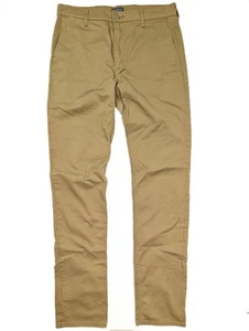 Jeans uomo Levi's Two Horse marca slim fit marrone oliva elasticizzato taglia 34x36 vintage - Foto 1 di 8