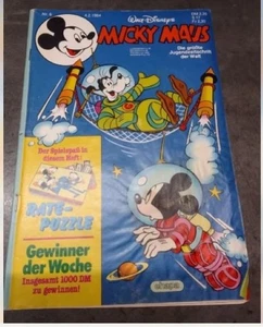 Micky Maus Wald Disney Nr.: 6 Rate-Puzzle 04.02.1984 - Bild 1 von 3
