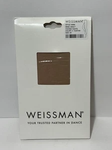 Weissman Adult Dance Tights Size Small Adult LT Suntan New - Picture 1 of 4