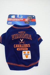 New Collegiate Virginia Cavaliers Pet Dog Tee Size XS Colleeg