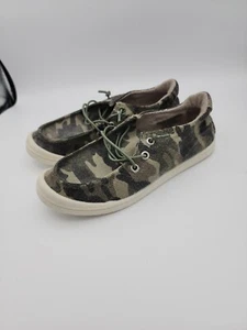 Soda Childrens Camouflage Canvas Slip on Shoes Size 3.5M - Picture 1 of 6