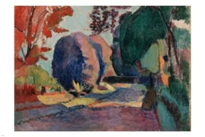 The Luxembourg Gardens HENRI MATISSE 20x30 Fine Art Painting Poster PRIZED! - Picture 1 of 1