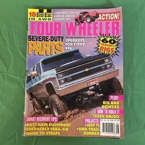 Vintage August 1997 Four Wheeler Magazine | Carolina Jamboree 4WD Chevy Jeep TJ - Foto 1 di 2