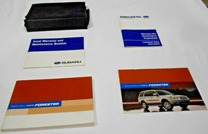 2006 SUBARU FORESTER OWNER MANUAL 5/PC.SET & SUBARU LEATHER CASE. CHERRY - Bild 1 von 8