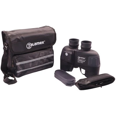 Talamex Waterproof Marine Binoculars Floating Body Compass, 7x50 With Carry Case - Image 1 of 4