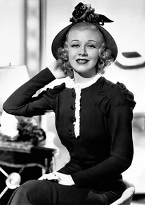 Ginger Rogers Monochrome Photo Print 24 (A4 Size-210 x 297mm-8.5" x 11.75") - Picture 1 of 2