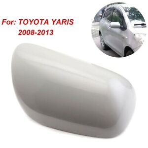 Right Drivers Side Door Wing Mirror Cover Cap Casing FOR YARIS 2008-2013