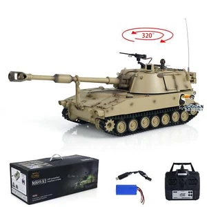 1/16 Tongde RC Tank M109A2 RTR Assembled Infrared BB Barrel Recoil 320° Rotate - Picture 1 of 12