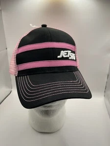 Kawasaki Jet Ski Hat Pink White Beach Boating Trucker Adult Embroidered NEW July - Picture 1 of 8