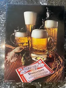 VTG Springbok Budweiser Ahh! 500 pc Puzzle beer COMPLETE! - Picture 1 of 5