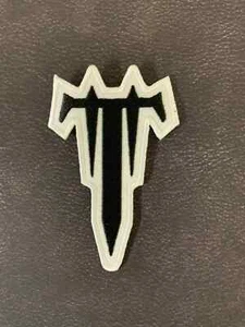TRIVIUM T-FÖRMIGES LOGO AUFNÄHEN ODER AUFBÜGELN PATCH OFFIZIELL LIZENZIERT - Bild 1 von 7