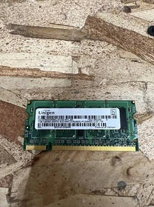 Module Memory RAM Sodimm DDR2 Unigen 1GB PC2 6400 DDR2 800 UG12T640GM8SU - Picture 1 of 2