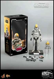 MMS648 Hot Toys Star Wars Attack Of The Clones Clone Pilot 1/6 Figure NEW - Picture 1 of 9