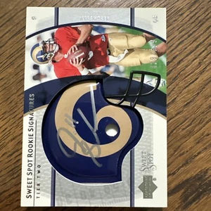 JEFF SMOKER rams 2004 UD Sweet Spot Rookie Sigs #250 Silver AUTO RC 439/699 - Picture 1 of 2