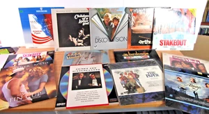 13 Vintage Laserdisc Rare Comedy Drama Movies 70's, 80's,90's - Picture 1 of 24