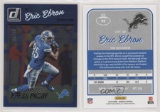 2016 Donruss Press Proof Black /10 Eric Ebron #99
