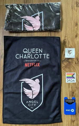 Angel City FC NWSL Rally Towel -Netflix Queen Charlotte, Tattoos, Card Holder Cover