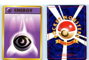 Old Back Psychic Energy Base Set Japanese Vintage Classic Pokemon Card Edition - Picture 1 of 1