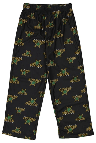 Outerstuff Dallas Stars NHL Boys' Youth (4-18) Pajama Lounge Pants, Black Cover