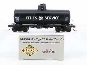 HO Scale PROTO 2000 #23172 CSOX Cities Service Single Dome Tank Car #1414 - Picture 1 of 12