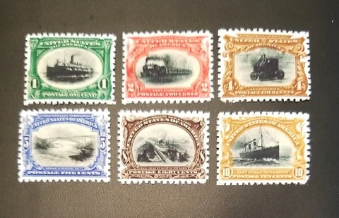 US Stamps SC #294-299 1901 Pan American Expo Replica Stamp Set of 6 Cover