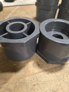 Raccordo riduttore PVC Lasco #D2464/D2467 (lotto di 7) - Foto 1 di 3