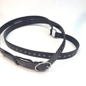 # Taglia Medium SILPADA Designs Cintura in pelle marrone doppio avvolgimento con borchie, borchie - Foto 1 di 6