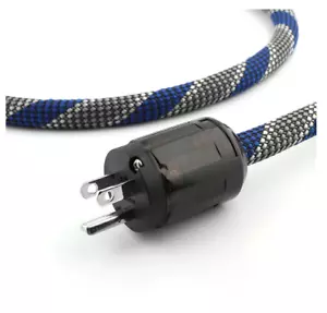 HiFi US AC Stromkabel 3pins Stecker Netzkabel Netzteil für DAC CD Player NEU - Bild 1 von 7
