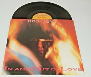 BON JOVI In And Out Of Love Rare 1985 UK 3-track 12" vinyl single & Live - Picture 1 of 7