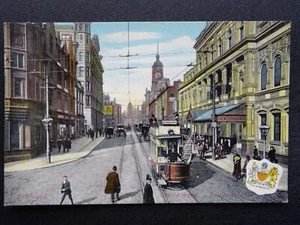 Manchester PALACE THEATRE Oxford Street & Alexandra Park Tram c1906 Postcard - Bild 1 von 3