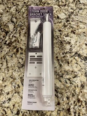 Storm Door Closer Kit White CP-3104W - Image 1 of 2