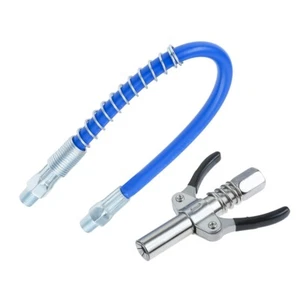 Double Handle Grease Gun Coupler Fit 1/8Inch NPT Standard Manual Grease Guns - Picture 1 of 8