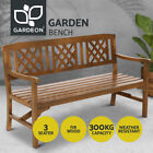 Gardeon Wooden Garden Bench Seat Outdoor Chair Patio Furniture Lounge Timber